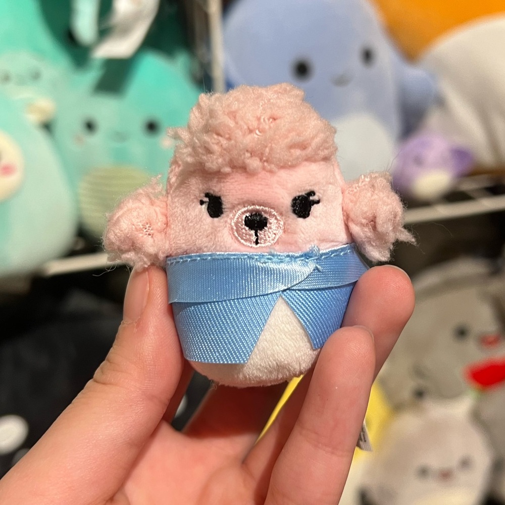 Squishmallows Chloe the Pink Poodle 2" Stuffed Plush Series 1 Squishville